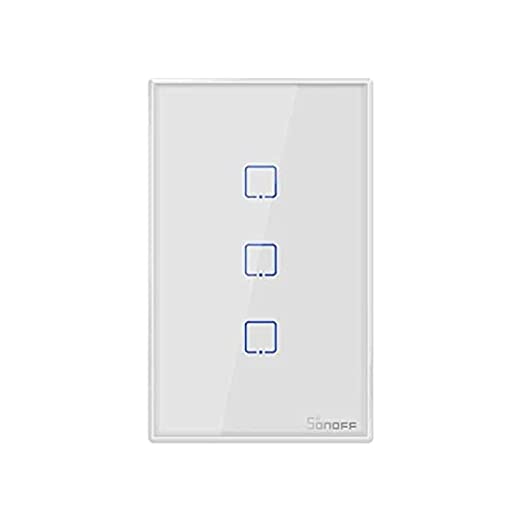 SONOFF TX Series Wi-Fi Smart Wall Touch Switches - 3 gang