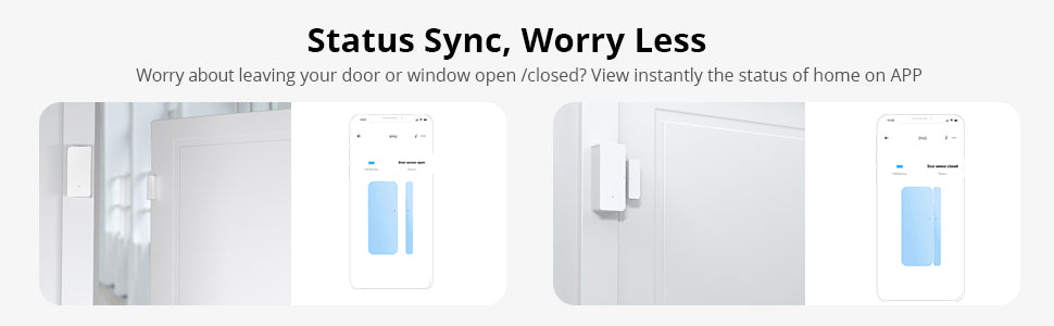 SONOFF DW2-Wi-Fi Wireless Door/Window Sensor